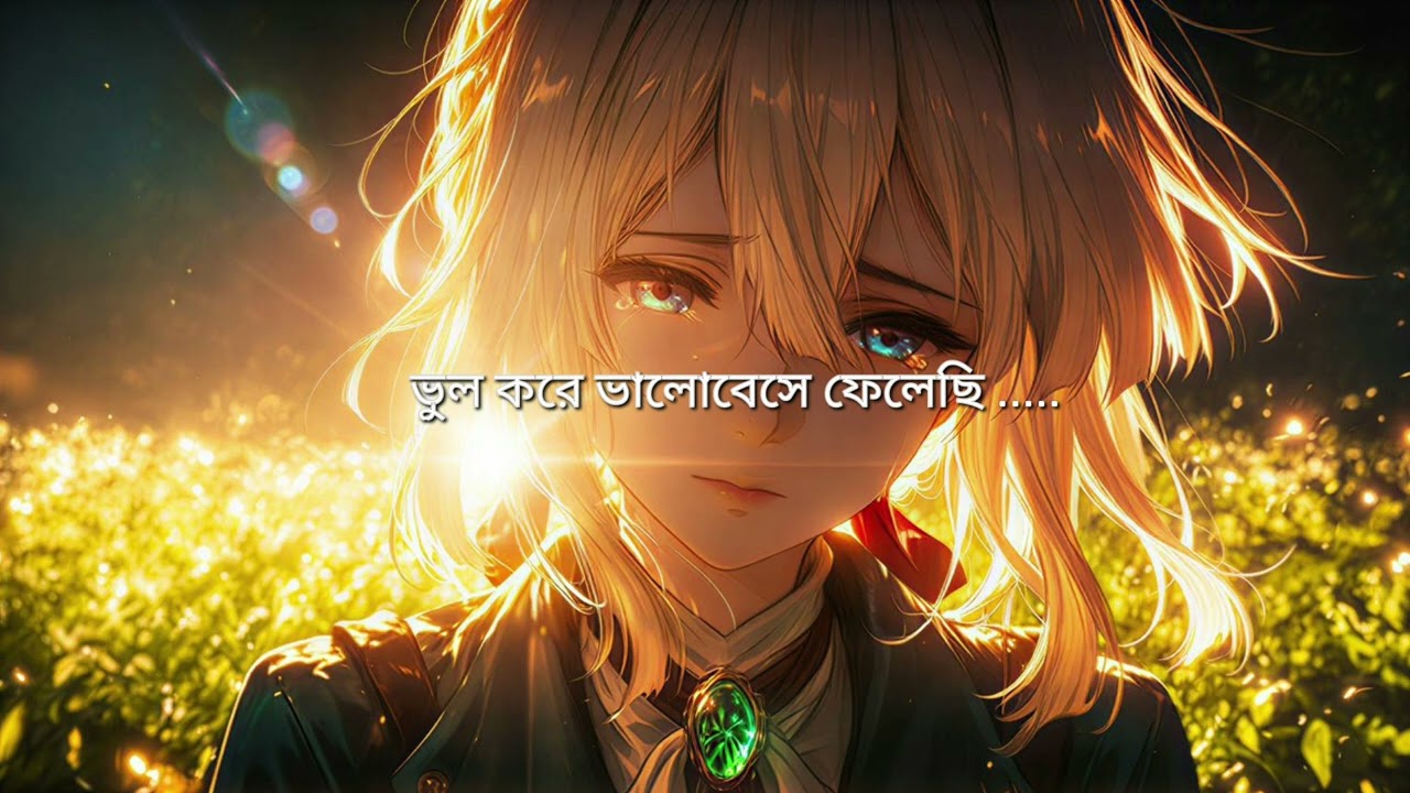 ভুল করে ভালোবেসে ফেলেছি 🥀 একতরফা ভালোবাসার কষ্ট | Sad Bangla Status Song