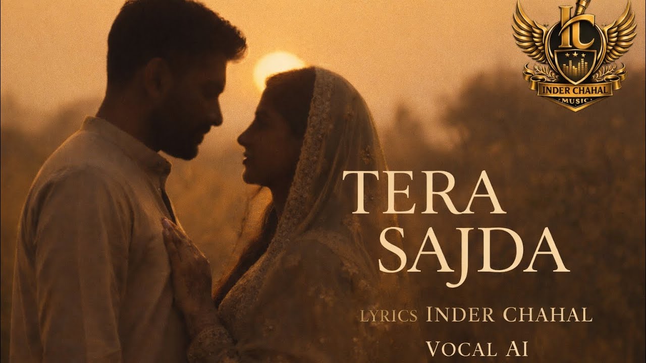 Tera Sajda | Punjabi Sufi Love Song | Folk Vibes | Romantic Story | Inder Chahal |