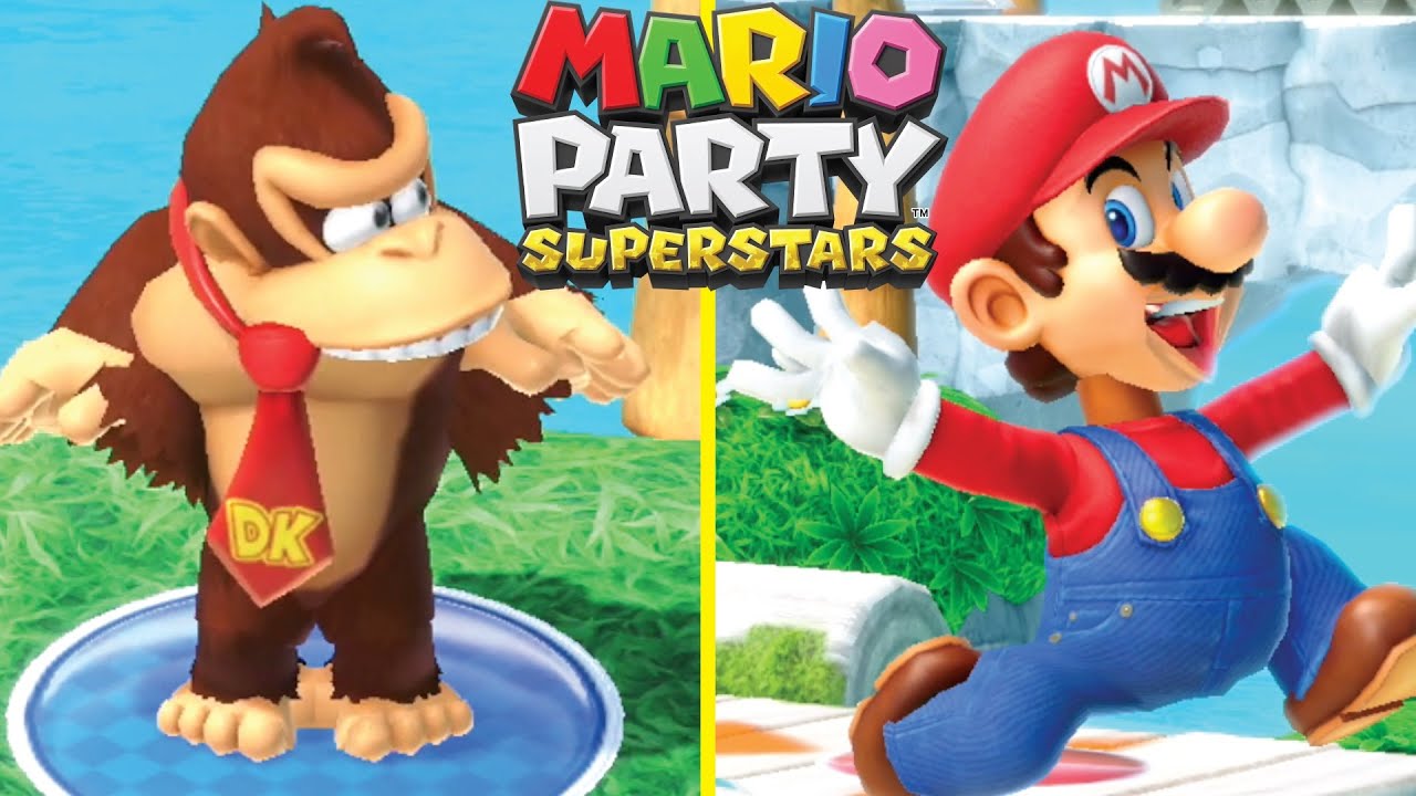 Mario Party - FUNNY CURSED CHARACTERS!!