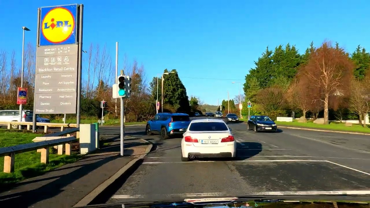 DRIVING from GREYSTONES to BRAY in IRELAND * 4K (60fps)