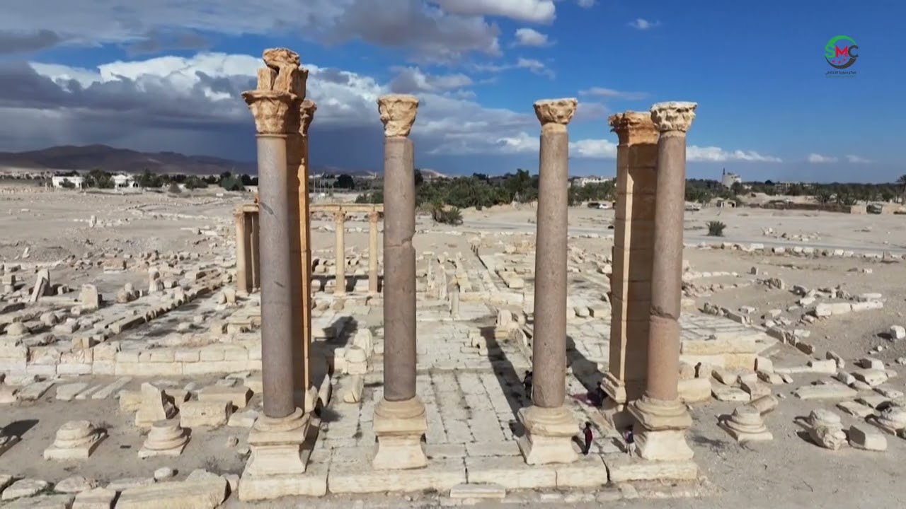 تدمر… حين تصبح الأعمدة جنودًا، والحجارة شهودًا، 