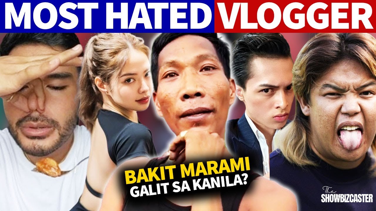 5 Most Hated Filipino Vloggers in the Philippines | Part 1