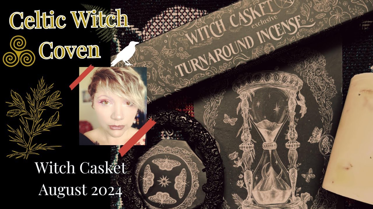 WITCH CASKET ★ Unboxing ★ Potion Magic! ★ August 2024 -Turn around | Witchcraft Subscription Box