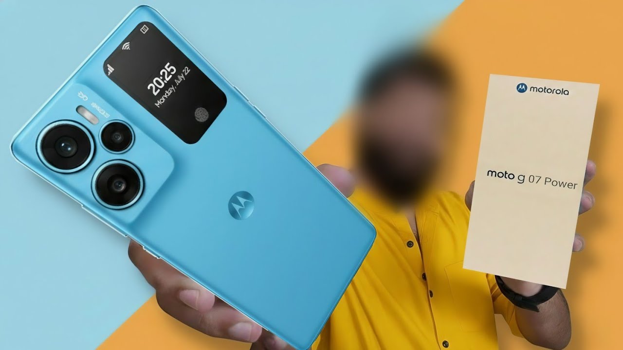 Moto G07 Power Unboxing, review & first look