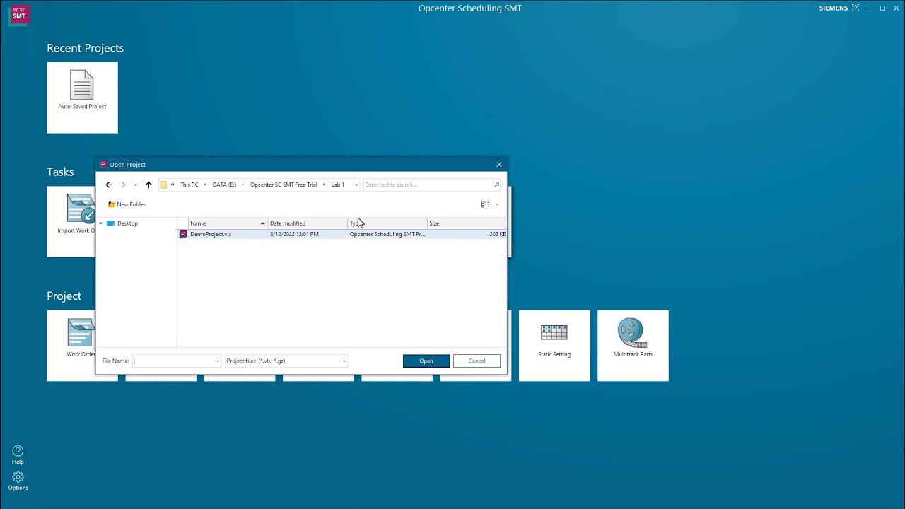 Opcenter Scheduling SMT Decision Making