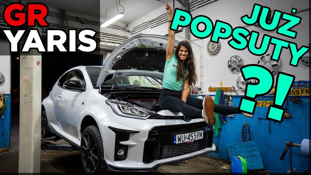 Montujemy sprężyny Eibach i dystanse w GR Yarisie *tuning wjeżdża*