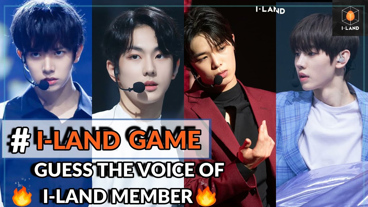 [I-LAND GAME] CAN YOU GUESS THE VOICE OF  I-LAND MEMBER