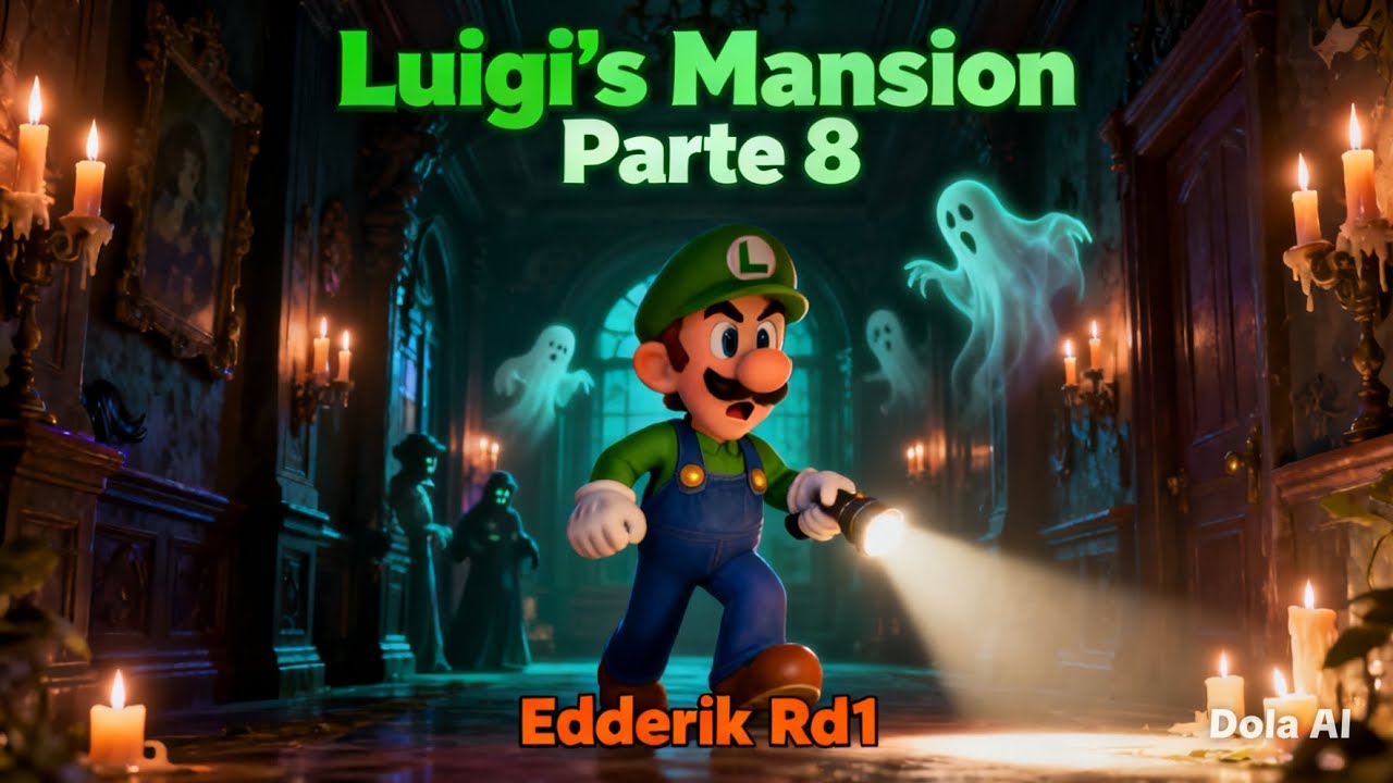 Parte 8 Luigi mansión