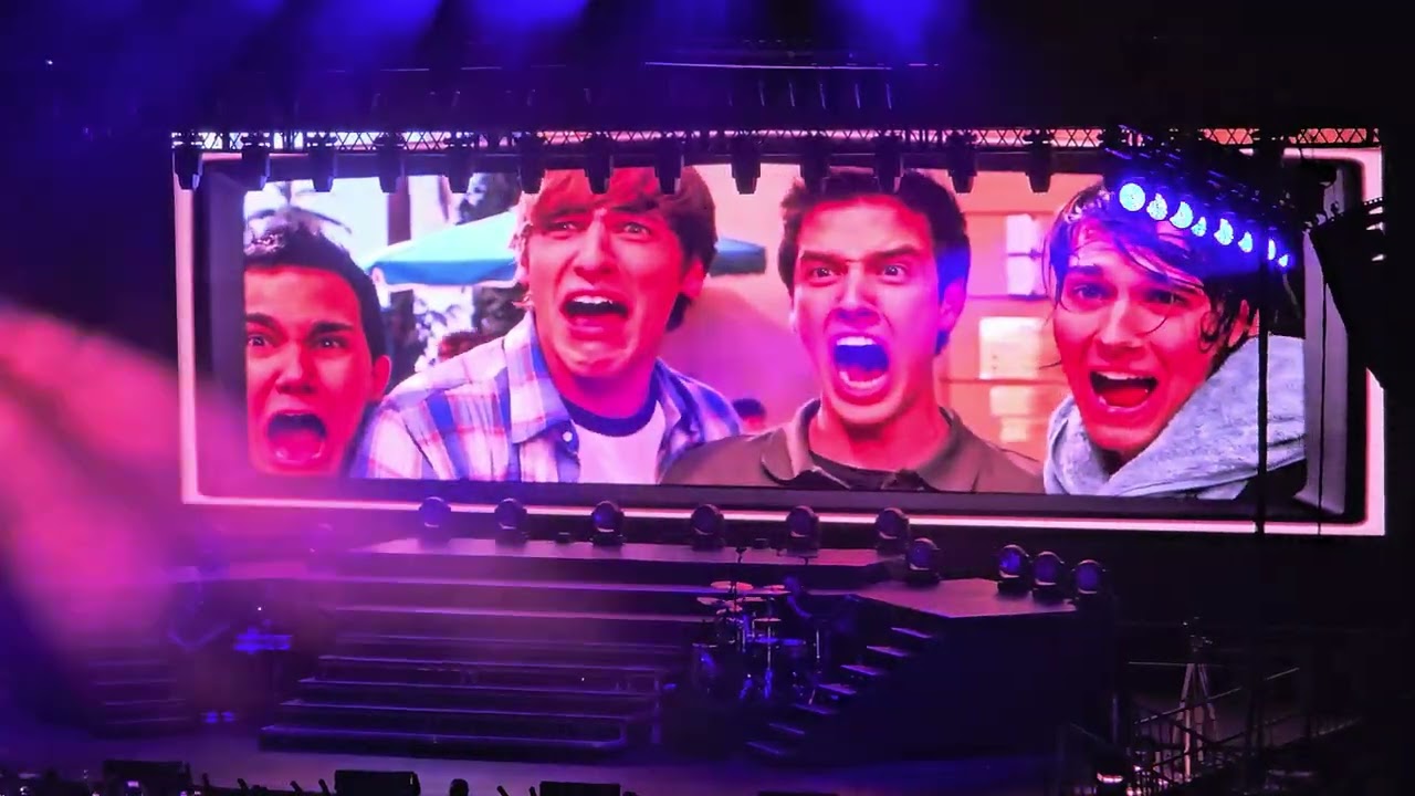 Big Time Rush - Intro/Big Time Rush (14 Dec 2025 | T-Center, Athens)
