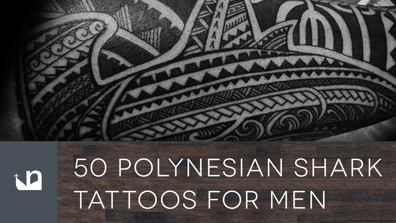 50 Polynesian Shark Tattoos For Men