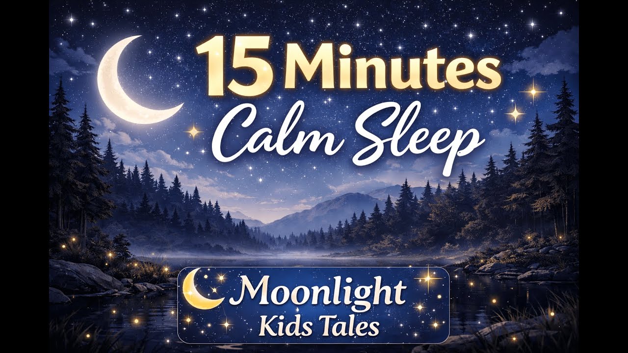 15 Minute Calm Bedtime Audio 🌙 | Gentle Sleep for Kids