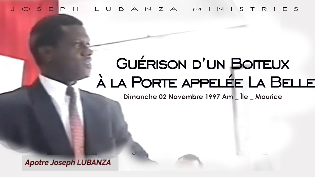 Guérison D'Un Boiteux A La Porte Appelée La Belle_île Maurice