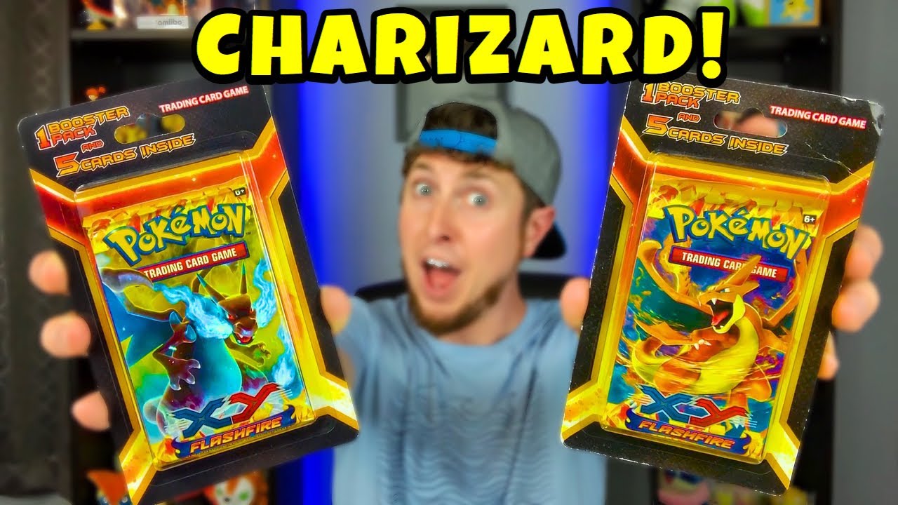 😮LEGIT SHOCKED - Pulled CHARIZARD POKEMON CARDS From Opening Flashfire Packs!