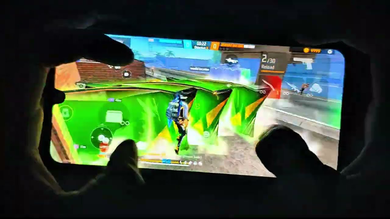Видео с записью игрового процесса на Android 💫 Samsung Galaxy A16 5G 💥 FreeFire Handcam HUP + Нас...