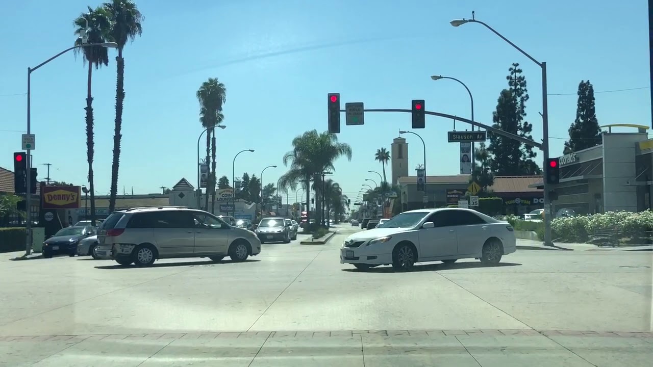 City of Bell  - Atlantic Ave starting from Maywood