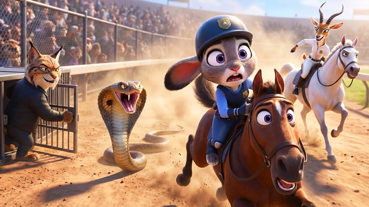 Judy’s Worst Nightmare During the Final Race | Zootopia 2