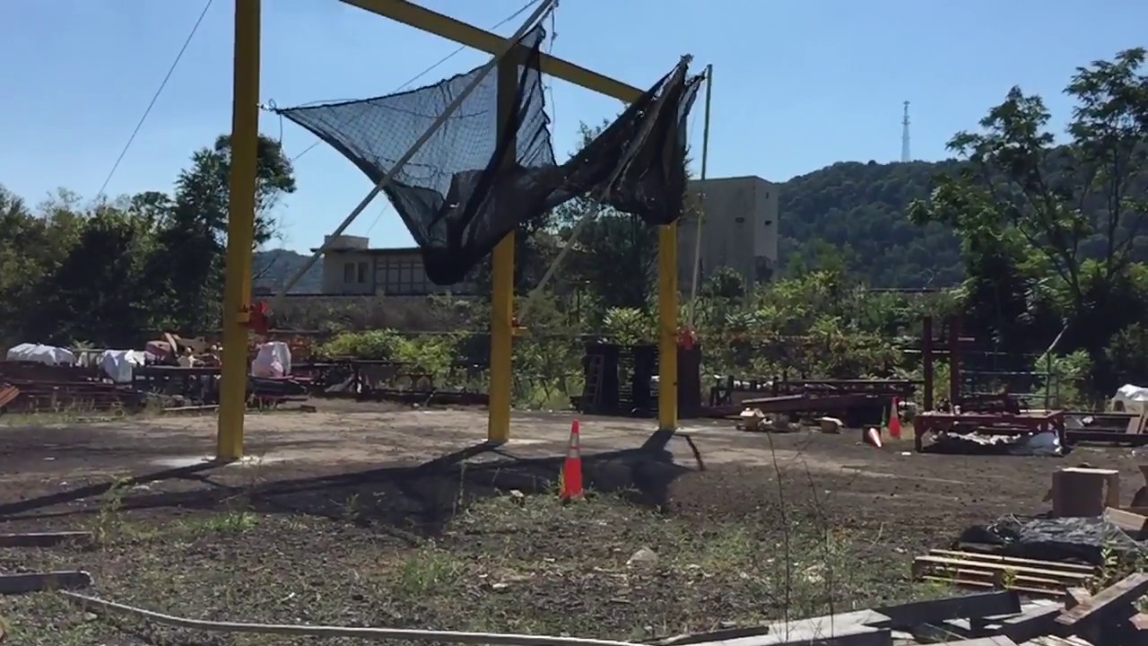 PSN Personnel Safety Netting Drop test in Slow Motion