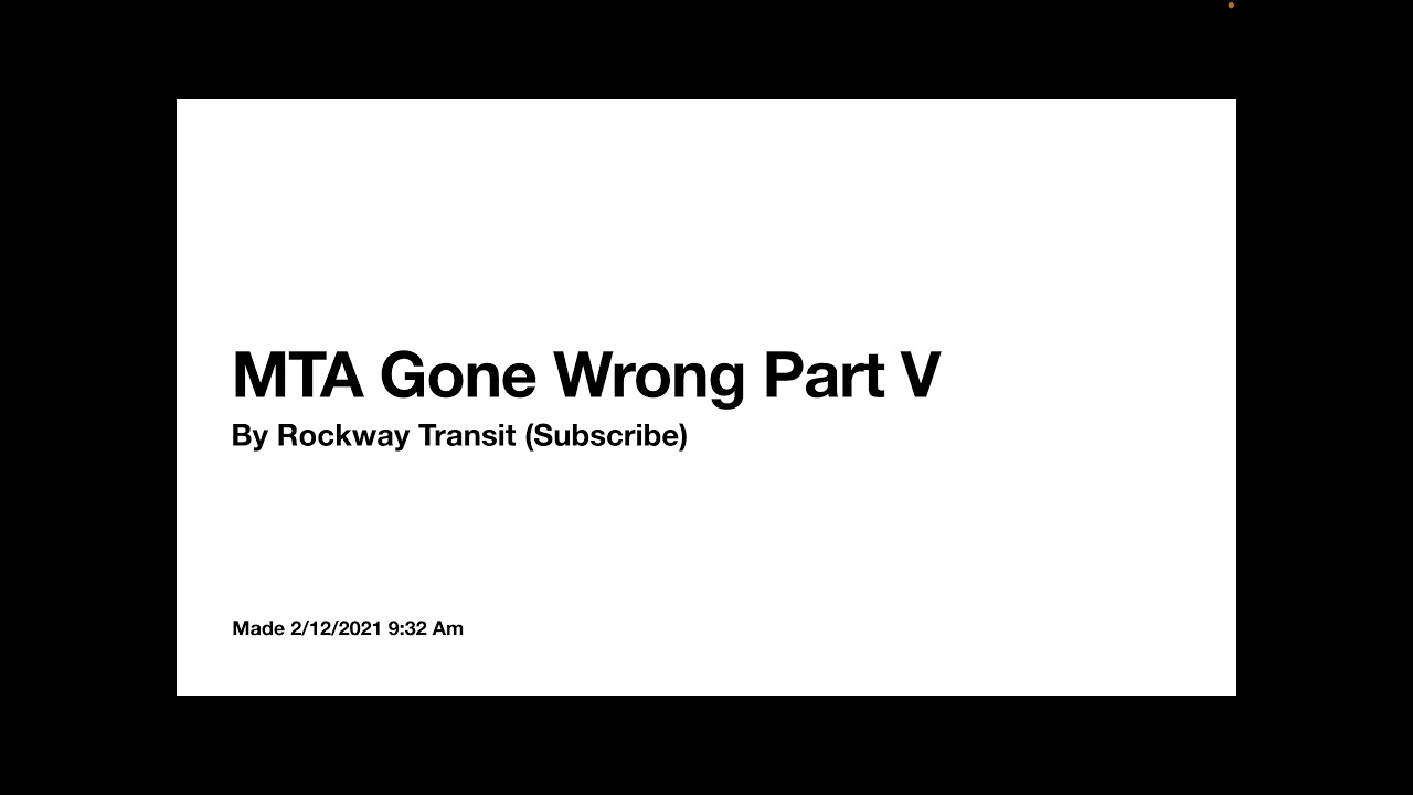 MTA Gone Wrong Part V (But Its ALMOST Every crash on the MTA)