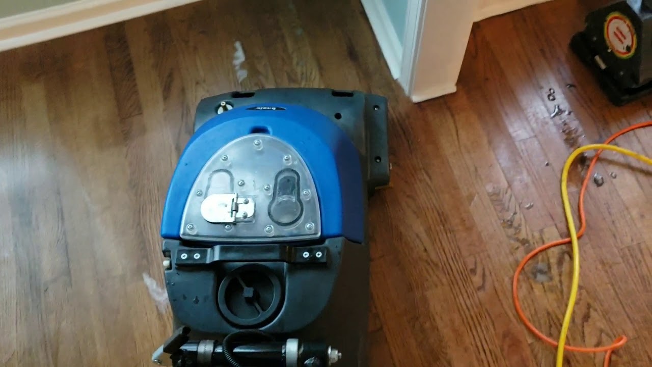 Hardwood floor cleaning