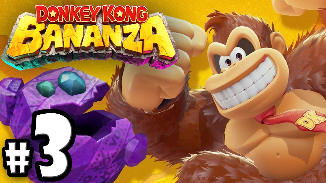 Donkey Kong Bananza 🦍🤝💃 2 Player Co-Op Bonanza | Nintendo Switch 2 Gameplay Walkthrough Blind PART 3