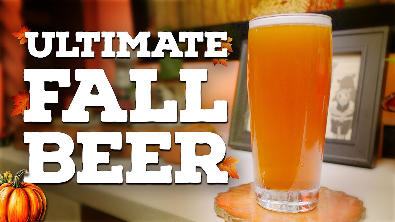 The BEST Pumpkin Beer is made WITHOUT SPICES [Fall Saison Recipe]
