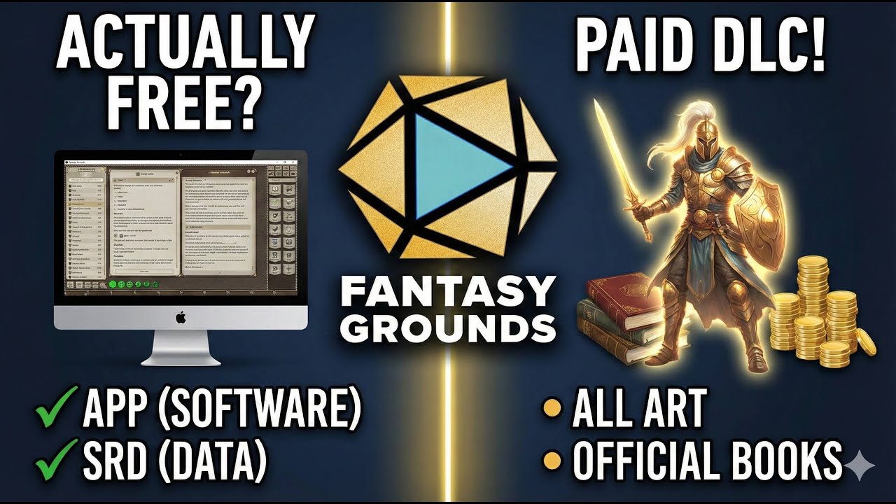 Is Fantasy Grounds Unity Free? 2026 Cost & Buying Guide