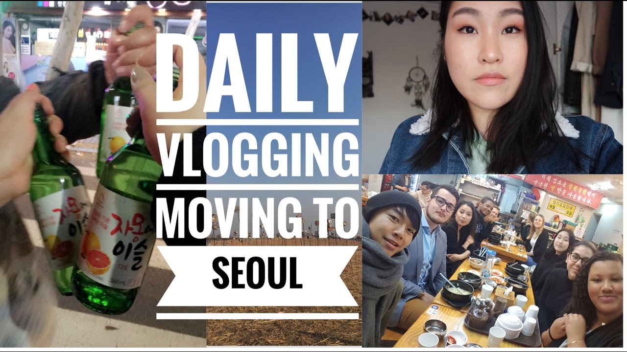 MOVING TO SEOUL - HUFS - Daily Vlogging #1