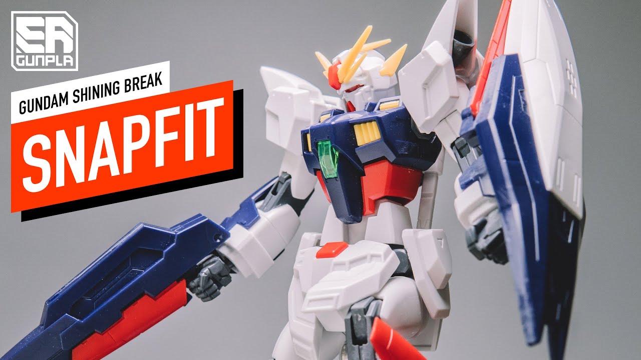 GUNPLA SNAPFIT - HG GUNDAM SHINING BREAK