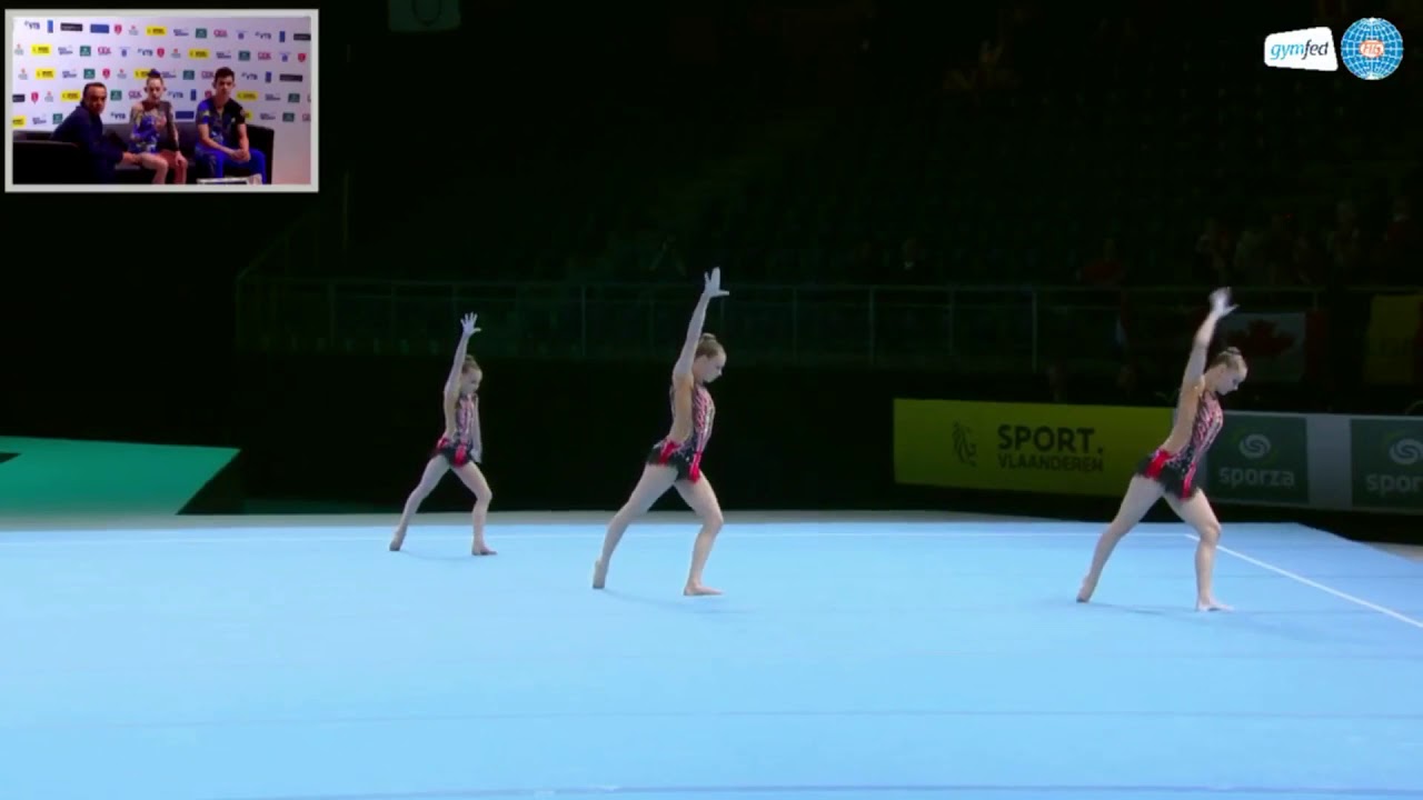 World Age Group Acrobatic Championships 2018 - NETHERLANDS 12-18 WG Balance