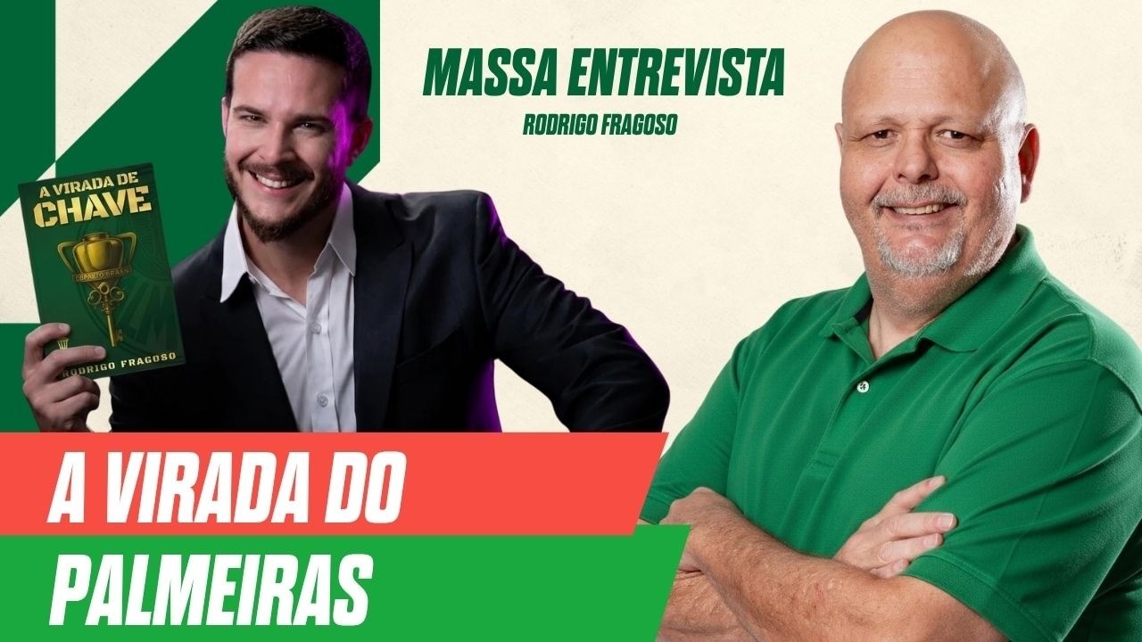 COMO O PALMEIRAS SAIU DO BURACO? LEIA O LIVRO E VEJA A ENTREVISTA. A VIRADA DE CHAVE!