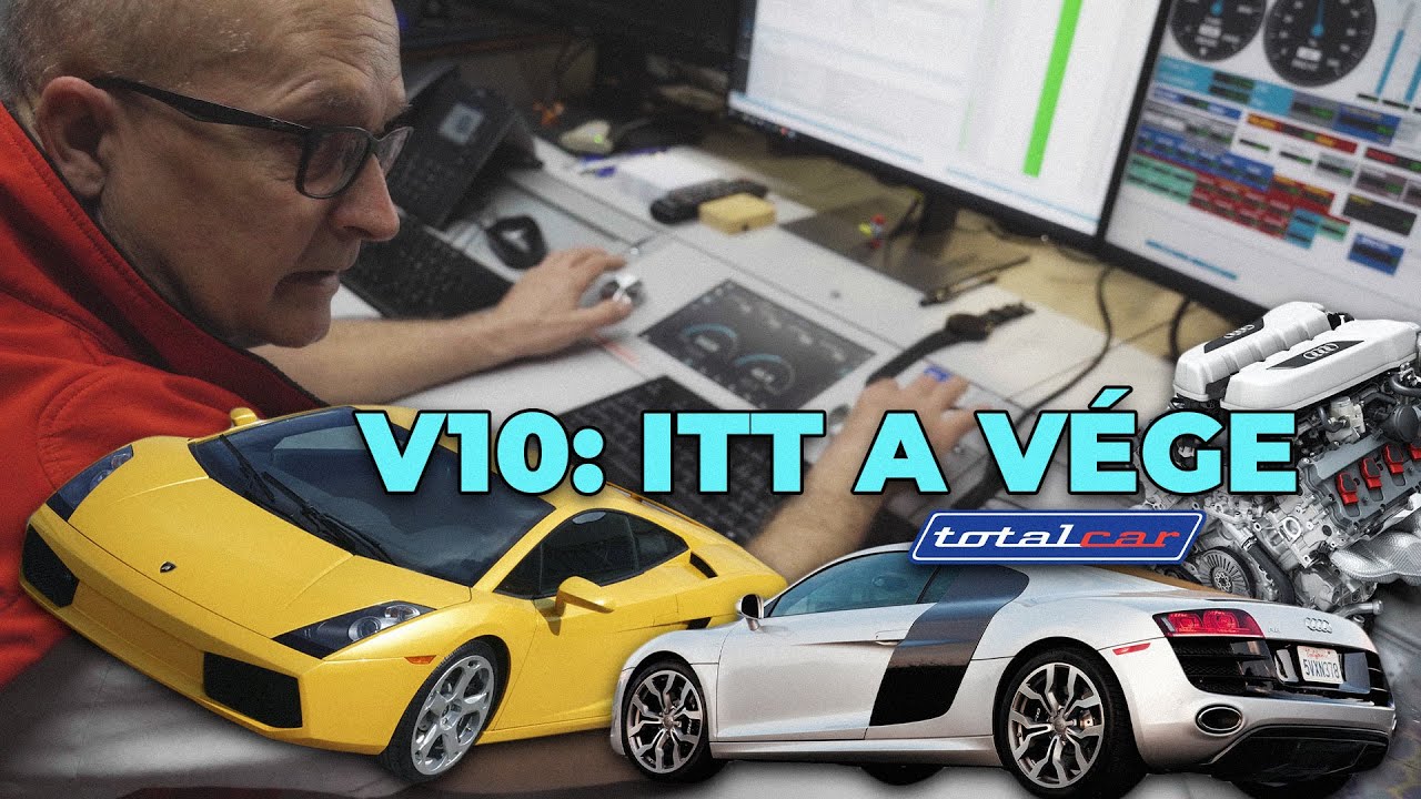 A győri Audi megmutatta a V10 gyártását, majd feltekerte 8000-re