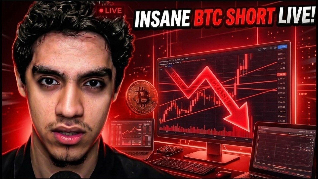 Live Trading Bitcoin (New Trade)🚨