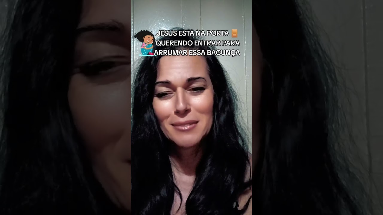 Jesus está na porta🚪 querendo entrar para arrumar essa bagunça 🧔‍♀️