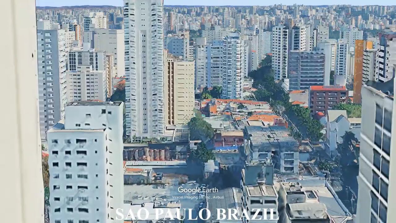 São Paulo Brazil - A Megacity on a High Plateau