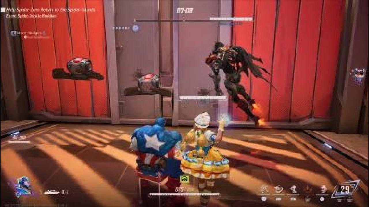 Playing DPS Captain America because my DPS suck