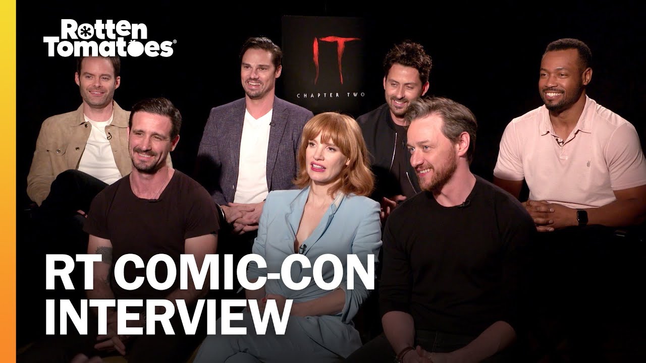 The IT Chapter Two Cast Talk Buckets of Blood and Shared Trauma | Rotten Tomatoes