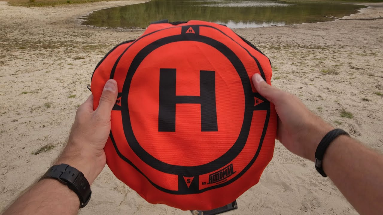 Hoodman Drone Launch & Landing Pad - the best Pad