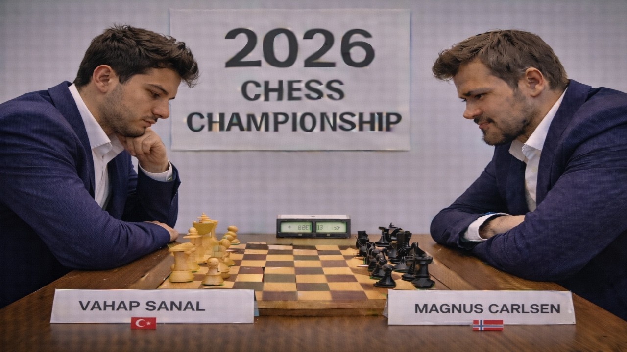 Vahap Sanal vs Magnus Carlsen. Titled Tuesday, 2026