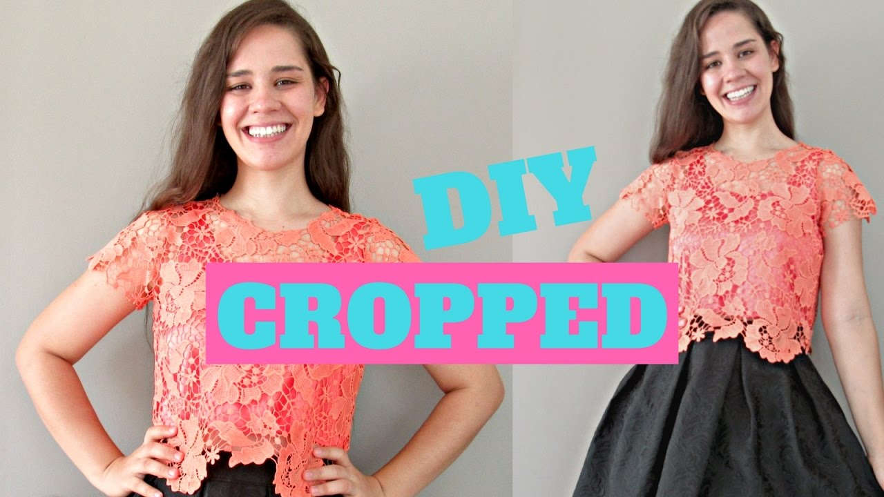 COMO FAZER CROPPED DE RENDA - COSTURA FÁCIL | ELLEN BORGES
