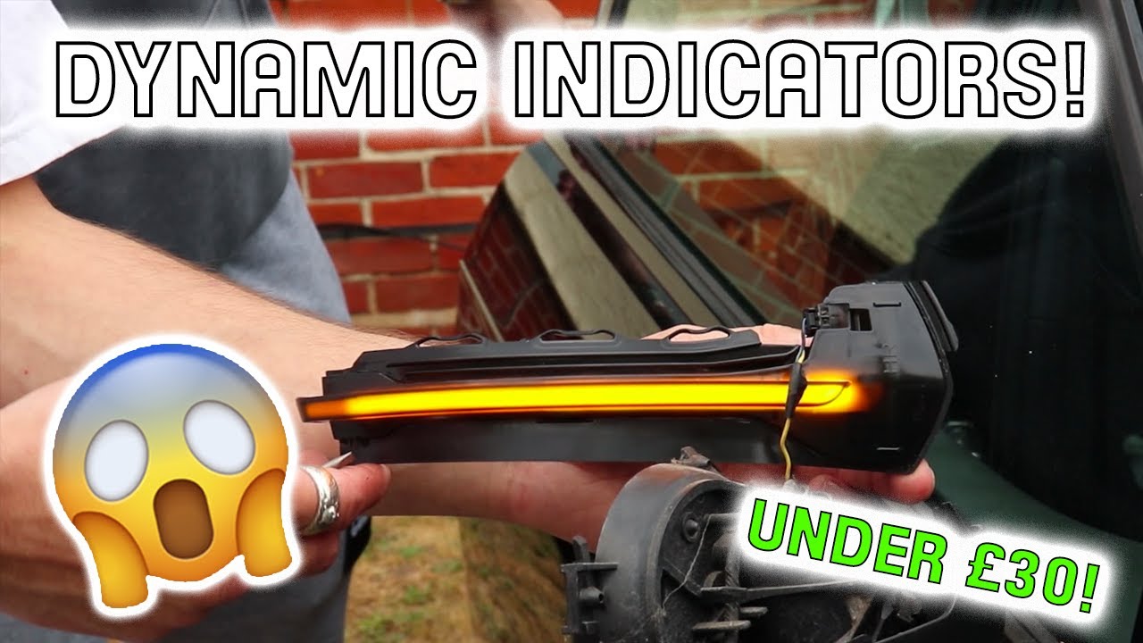 DYNAMIC SWEEPING INDICATOR INSTALL ON MY AUDI A3! (Looks Unreal!)