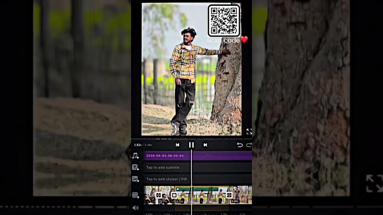 scan in VN code 💫#vnvideoeditor #viral #shorts