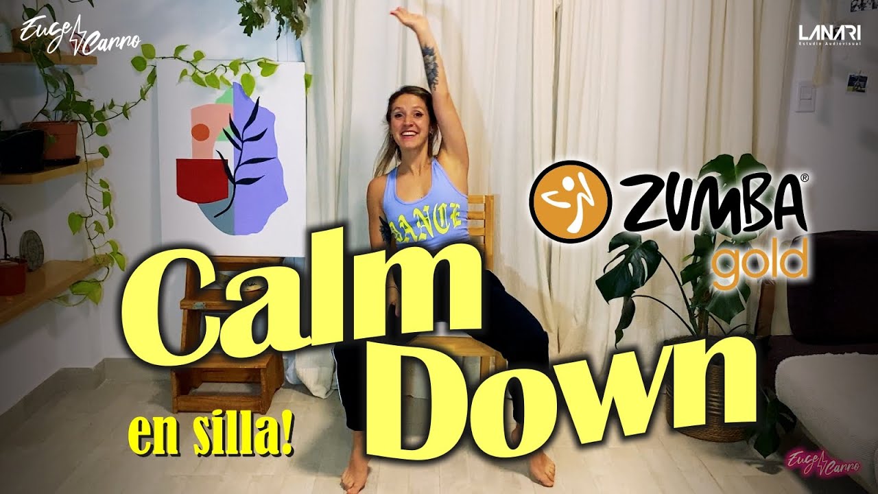 Calm Down - Rema / bailar dance coreo EN SILLA - Zumba GOLD 💃🏻 - Euge Carro ⚡️