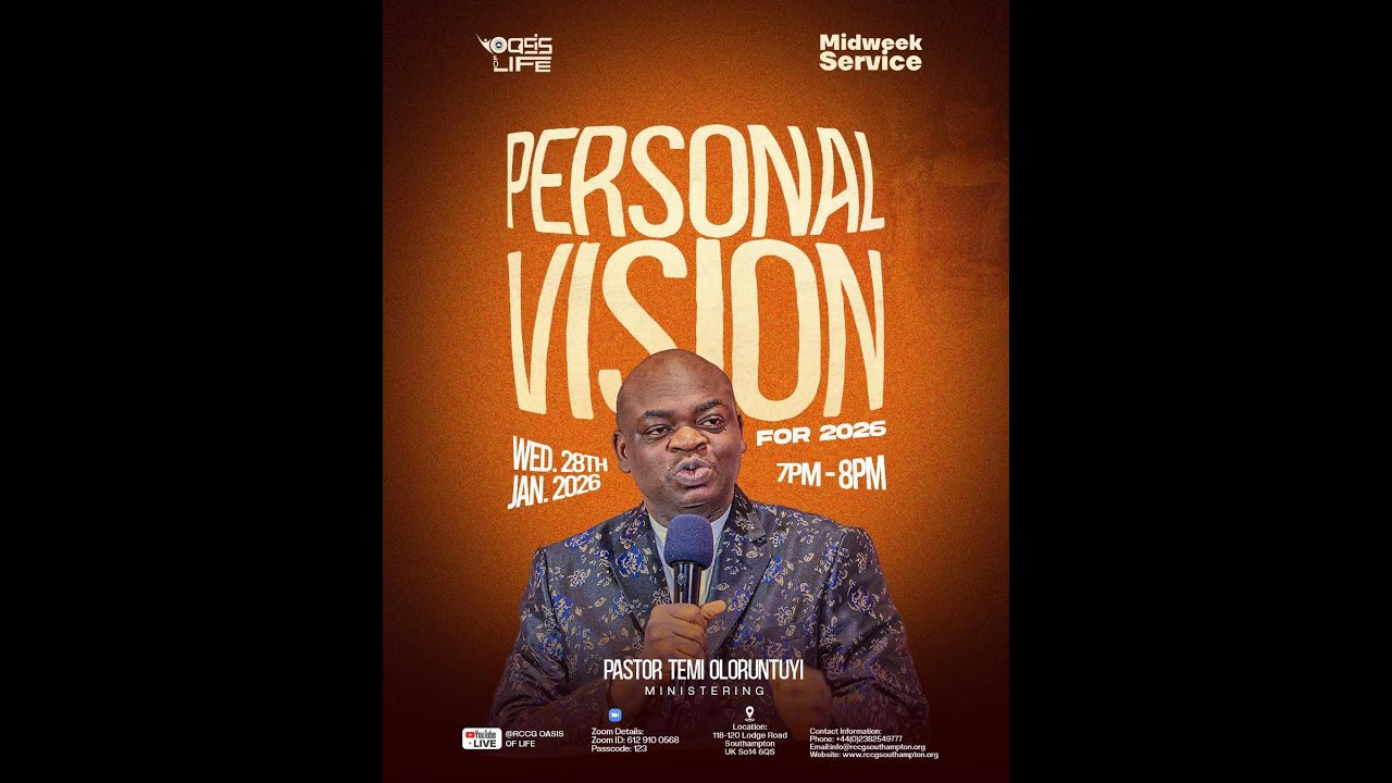 SUNDAY SERVICE || 01/02/2026 ||