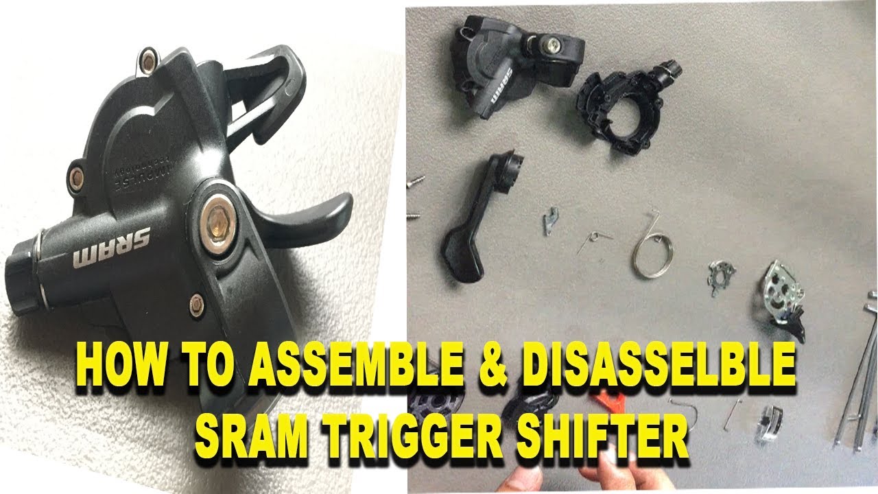 HOW TO ASSEMBLE & DISASSEMBLE SRAM TRIGGER SHIFTER