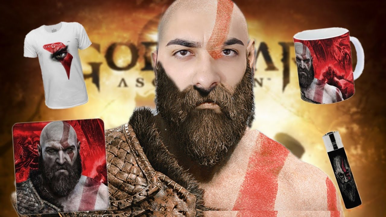 آنباکس کلی وسیله با طرح God Of War