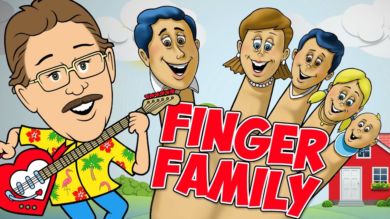 The Finger Family Song | Fun Song for Kids | Jack Hartmann