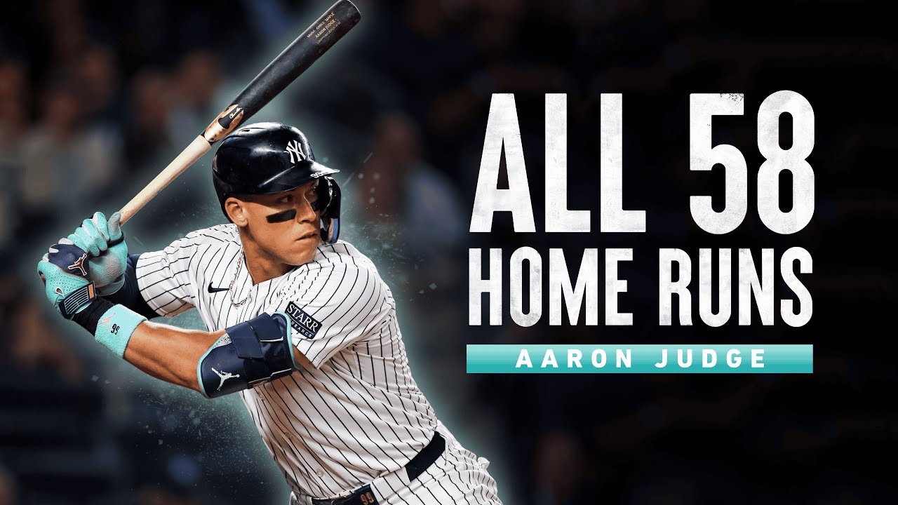 ALL 58 of Aaron Judge's Home Runs from 2024 | Silver Slugger Award Winner