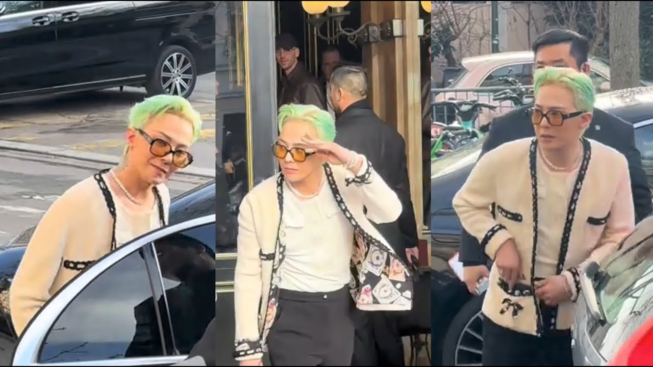 G-Dragon at CHANEL Haute Couture Show 2025 After Party 샤넬 오뜨 꾸뛰르 쇼 애프터 파티에 참석한 지드래곤