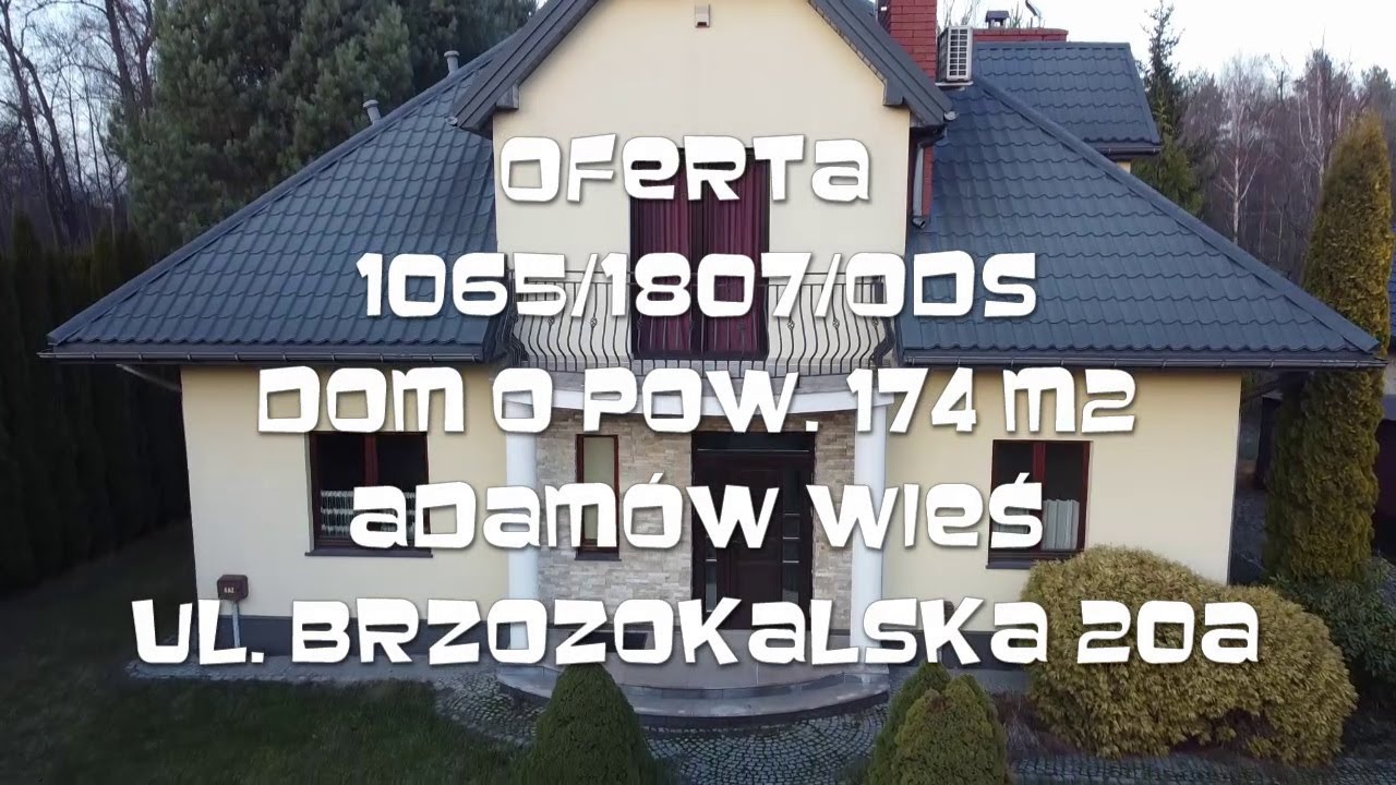 Atrakcyjny dom w Adam&oacute;w Wieś