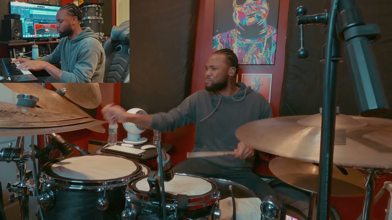 Bruno Mars, Anderson .Paak, Silk Sonic - 777 Drum & Synth Bass Cover